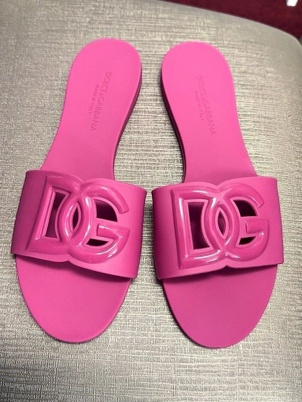 Dolce & Gabbana Pink Sandals